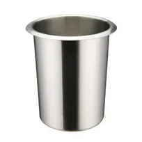 product of Winco BAM-1.25 1.25 qt. Mirror Finish Stainless Steel Bain Marie Pot