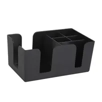product of Winco BC-6 Black Plastic Bar Caddy