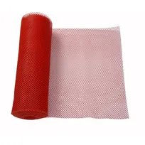 product of Winco BL-240R Bar Shelf Liner, 2 ft x 40 ft Red BPA-Free Plastic Mesh, 24 in Wide - 1/Roll