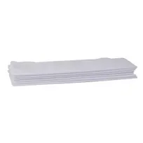 product of Winco BTM-16W Bar/Kitchen Towel Set, 16" x 16" Square Microfiber Cleaning Cloths, White, 6/Pack