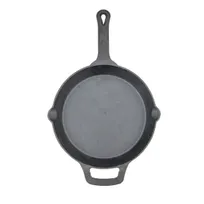 product of Winco CAST-10 10" Round Pre Seasoned Cast Iron Skillet w/ Handle