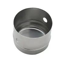 product of Winco CC-1 Round Stainless Steel Cookie Cutter - 3" x 2-1/2", Stainless Steel