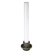 product of Winco CR-701 10" Polyethylene Bar Maid, Superb Seal Bar Drain Extension