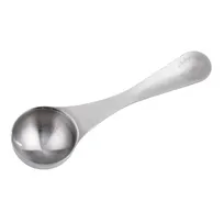 product of Winco CSP-6 6" Satin Finish 18/8 Stainless Steel Coffee Scoop
