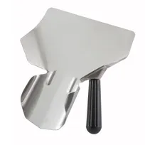 product of Winco FFB-1R Stainless Steel French Fry Bagger, Right Handle, Black Bakelite Handle