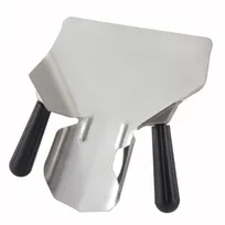 product of Winco FFB-2 Stainless Steel French Fry Bagger, Dual Handle, Black Bakelite Handle