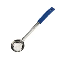 product of Winco FPPN-2 2 oz. One-Piece Perforated Food Portioner, Blue Handle, Prime