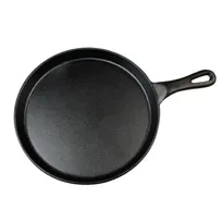 product of Winco IGL-10 10" Round Cast Iron Grill Pan w/ Black Coating