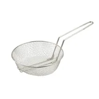 product of Winco MSB-12M 12" Round Medium Mesh Culinary Basket w/ Nickel Plated Steel