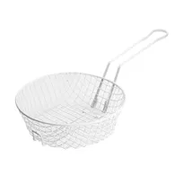 product of Winco MSBW-10 10" Non-Stick Coarse Mesh Breading Basket w/ White Plastic Coating