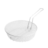product of Winco MSBW-12 12" Non-Stick Coarse Mesh Breading Basket w/ White Plastic Coating