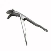 product of Winco PPG-8 8" Steel Pizza Pan Gripper for 2" Deep Pans