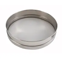 product of Winco SIV-12 12" x 3" Stainless Steel Rim Round Sieve