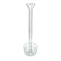 product of Winco TB-25 Chrome Plated Round Tortilla Shell Fry Basket