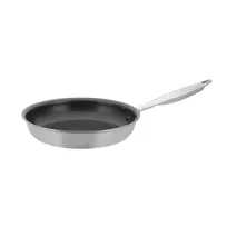 product of Winco TGFP-10NS Tri-Gen Stainless Steel 10-5/8" Tri-Ply Induction Ready Non-Stick Fry Pan
