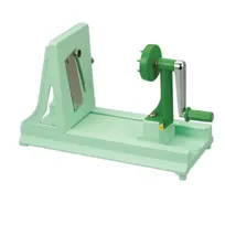 product of Winco VTS-3G French Fry Turning Slicer, Built‑In Blade, Interchangeable Julienne Blades, Alum Housing, Manual