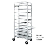 product of Winholt AL-1210 End Load Aluminum Mobile Platter Rack - (10) 12" Platters