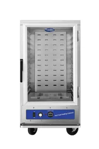 product of Atosa USA ATWC-12 1-Section 1-Door Clear Heated Holding Cabinet, 12 Pan 18x26 Capacity, Stainless Steel, 42.75"H