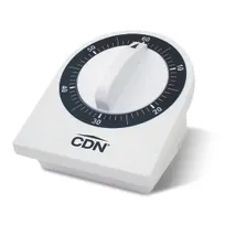 product of CDN MTM3 Timer - 1-Hour By Minute, 2-5/8" Face, ABS Plastic, Stand/Hang, 3-Sec Alarm