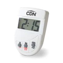 product of CDN TM4 20-Hour Digital Timer, Big-Digit Loud Alarm, Clip/Magnet, Food-Safe ABS