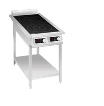 product of Eurodib FCI235OS1PH Commercial Induction Cooktop, 14" W X 25.78" D X 35.8" H