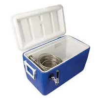 product of Micro Matic CB481B Jockey Box Coil Cooler, 48 Quart, 100/20 Ft Coil Length