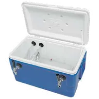 product of Micro Matic HDCP-D2-48B Cold Plate Cooler, 48 Quart, (2) Faucets