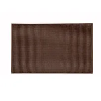 product of Winco BM-1812B 18" x 12" Rubber Bar Service Mat, Brown