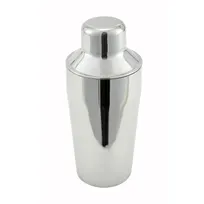 product of Winco BS-310 Cocktail Shaker Set, 10 oz, 3-Piece Stainless Steel, Cap, Strainer & Cup