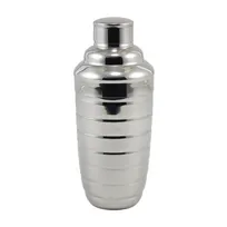 product of Winco BS-3B Beehive Bar Cocktail Shaker Set, 24 oz (3-Piece) Stainless Steel, Premium Finish