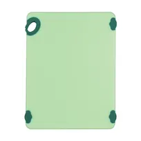 product of Winco CBK-1520GR Green StatikBoard Plastic Cutting Board - 15" x 20" x 1/2"