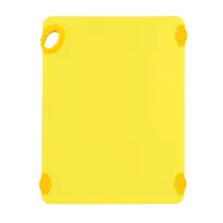 product of Winco CBK-1520YL Yellow StatikBoard Plastic Cutting Board - 15" x 20" x 1/2"