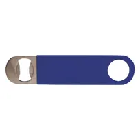 product of Winco CO-301PB Blue Flat Bottle Opener, 7"L