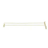 product of Winco GH-24 24" Wire Glass Hanger, Brass Plated