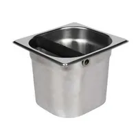 product of Winco SCD-5 1/6 Size Stainless Steel Coffee Knock Box