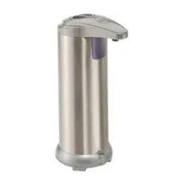 product of Winco SDT-8S 8 oz Countertop Automatic Hand Sanitizer Dispenser, Brushed Nickel
