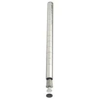 product of Winco VC-48P 48" Chrome-Plated Shelf Post for Wire Shelves