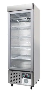 product of Migali G-1MRG-HC Medical Refrigerator, 11.1 Cu Ft, 24" Glass Door, Full-Hinged, Stainless Steel 115V