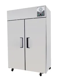 product of Migali G-2R-HC Refrigerator, 44.9 Cu Ft, 51" Glass Door, Steel, R290, 10 Shelves, 4 Casters