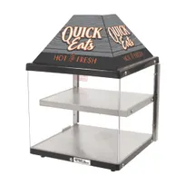 product of Global Solutions by Nemco GS1410 18" Countertop Heated Food Merchandiser