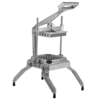 product of Global Solutions by Nemco GS4200-C Lettuce Chopper, 1/2" Square Cut, Aluminum Housing, Non-Skid Feet