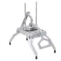 product of Global Solutions by Nemco GS4250-B Commercial Onion Slicer, 1/4" Slice, Aluminum Housing, Non-Skid Feet