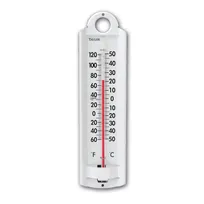 product of Taylor Precision 5135N Wall Thermometer, -60° to 120°F, Large Face, Aluminum Body, Weather Resistant