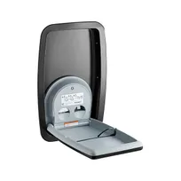 product of Koala KB311-SSRE-MBLK Horizontal Recessed Baby Changing Station, Matte Black, Microban Steel Chassis