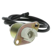 product of AllPoints 381108 Lamp Socket, 18" high temp wire leads, UL
