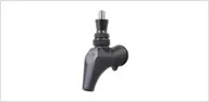 product of Krowne BC-450F Royal Series Beer Faucet, Matte Black, Forward Sealing, 1/2" Thread