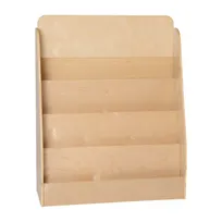 product of Flash Furniture MK-STR800L-GG Hercules 4-Shelf Kids Natural Wood Bookcase