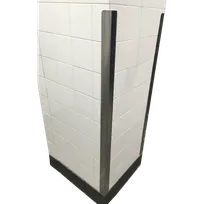 product of IMC Teddy CGO4-84 Corner Guard - Outside, 4" x 4" x 84" Stainless Steel 16-Gauge 90° Bend Wall Protection