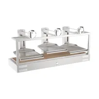 product of Mibrasa GMB 252-3GR 99" Countertop Charcoal Parrilla Grill w/ (3) Adjustable Grills