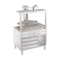 product of Mibrasa GMBMC100 44" Charcoal Parrilla Grill w/ (1) Adjustable Grill and Complete Stand Base